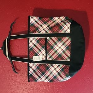 Plaid Tote bag